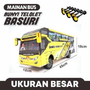 MAINAN ANAK MOBIL BUS TELOLET BASURI NYALA LAMPU