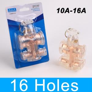 10 Outlet Transparent Heavy Duty Power Strip High Power Cordless Drop Resistant Wall Socket