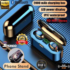 100% Asli Fon Telinga Bluetooth TWS tanpa Wayar M10 BT V5.1