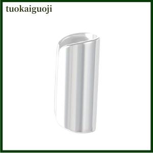 tuokaiguoji 1pc Simple Long Tube Geometric Stainless Steel Ear Clip For Men Women Non Piercing Ear Cuff Jewelry Fashion Daily Wear Style