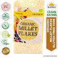 CLEAN EATING Premium Gluten-Free Organic Millet Flakes, 400g. 