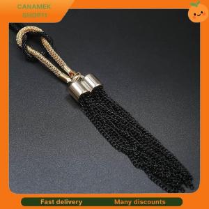 ❣️❣️❣️ Simple Fashionable Geometric Versatile Tassel Long Pendant Necklace For Womens Creative Sweater Chain Jewelry Accessories Gifts