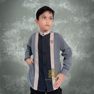 Baju Koko Nuaiman Anak Usia 7 sampai 14 Tahun Termurah Terlaris