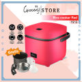 [Dikirim dr jakarta+COD][Popular] Rice cooker populer minimalis portable uk 0.8L cukup untuk 2-3 orang, bisa untuk steam maupun masak. 