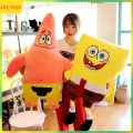 Cute Spongebob Plush Toy Big Size Doll Cartoon Patrick Star Stuffed Toys Children's Birthday Gifts For Boys ​squarepants Soft Plush Toy For Girlfriend. 