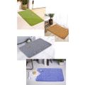Keset Kaki Anti Selip Motif Batu Bahan Serap Air. 