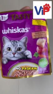 Whiskas Tasty Mix Cat Meal in Gravy for Healthy and Active Cats