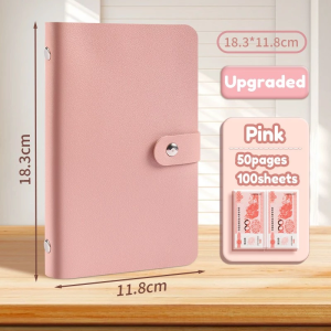 A6 100 Days Envelope Challenge Budget Binder Money Savings Notebook Cash Storage Book Money