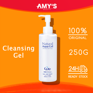 ☀️Ready Stock☀️Cure Natural Aqua Gel 250g Japan Natural Cure Peeling Off Cleanser Cure Eczema Exfoliator Soft Smooth Texture Cleansing Skincare