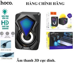 Loa Máy Vi Tính Hoco Chính Hãng Bass Siêu Khỏe Âm Thanh Hay Bộ Loa PC Laptop để bàn Mini âm thanh siêu to và siêu bền - HÀNG CHÍNH HÃNG