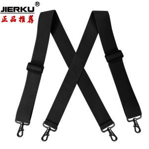 Mans Suspenders X Style Buckle Braces Suspensorio Tirantes Hombre Elastic Strap Black Hook Fathers Gift 5*120CM h260606