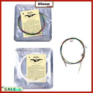 Follow Get New[Bloom Z] 4PCS Ukulele Guitar String Set Colorful Nylon Strings for 21/23/26 Inch Ukulele