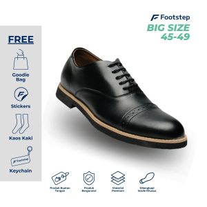 Sepatu Casual Pria Formal Big Size Jumbo Legacy Oxford Original Shoes