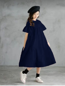 HILFASHION dress anak perempuan/dress flare/pakaian anak perempuan
