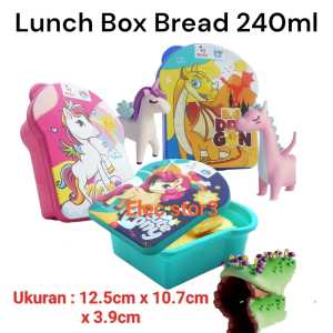 Lunch Box BREAD PASTER / Kotak Box Roti Sandwich / Tempat Bekal Makanan Serbaguna Murah / Kado Souvenir Ulang tahun biggy