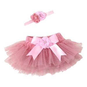 Thoáng khí vải tuyn ảnh trẻ sơ sinh ăn mặc glitters cung Vòng hoa đội đầu an toàn bé nhiếp ảnh trang phục