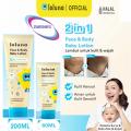 LOLUNA Face & Body Baby Lotion - Lotion Krim Muka dan Badan 80ml 200ml Bayi dan Anak/ Krim untuk Newborn/ 5x Ceramide/ Melembapkan Kulit Wajah & Badan/ Perawatan Kulit Kering dan Sensitif. 
