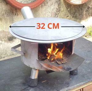 Bếp củi không khói thông minh size 35 cm