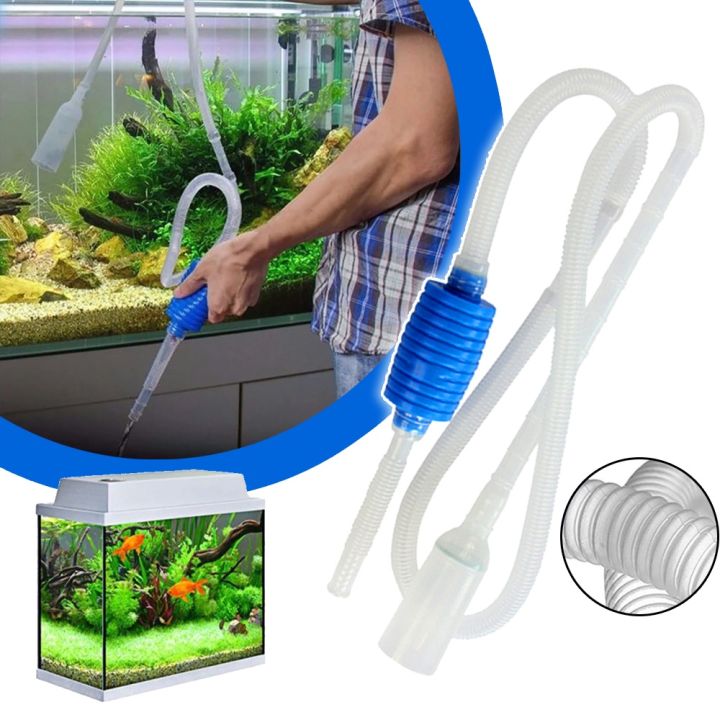 Aquarium Clean Vacuum Water Change Changer Gravel Cleaner Tank Siphon  Pump(BEST BUDGET PICKS!) #COD Lazada PH