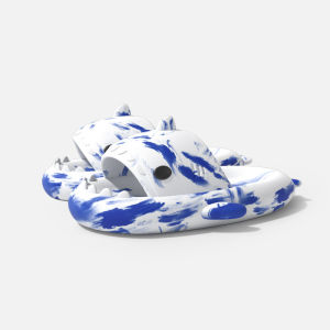 Inaso Sendal Hiu Dewasa Pria Dan Wanita Baby Sandal Hiu Anak Dewasa Selop Karakter Perempuan Shark Bahan Empuk Anti Licin Untuk Pasangan HSN606