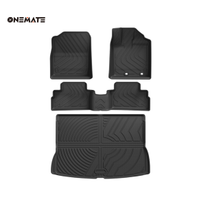 ONEMATE Premium TPE Car Floor Mat for Perodua Ativa (2021-Present) Karpet Kereta Carpet Waterproof