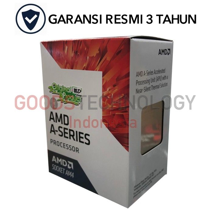 Amd Bristol Ridge A8 9600 Radeon R7 Series Socket Am4 [box] 4 Core Komponen Komputer