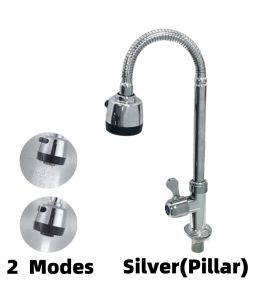 【BUY 1 GET 1】Universal Wall-Mounted Stainless Steel Kitchen Faucet with Dual Water Flow Mode