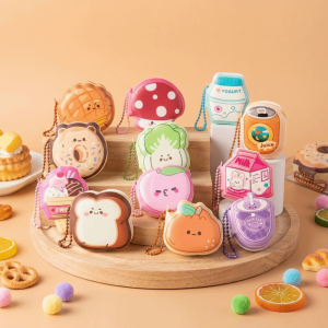 BMFUEW Ốp silicon Tấm ghi nhớ mềm mại Mềm mại Thiết kế hoạt hình Nhãn dán sổ kế hoạch Giấy Tự dính Giấy ghi chú dính Đồ dùng học tập