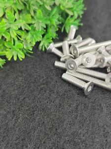 HCdailyToolsMix DIN7911 304 Stainless Steel Hexagon Hex Socket Flat Countersunk Head Furniture Screws Allen Bolts M3 M4