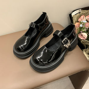 【STOCK+COD】Size35-40 Lolita/MaryJane Casual Student Shoes Thick Heel For Womens Fashion
