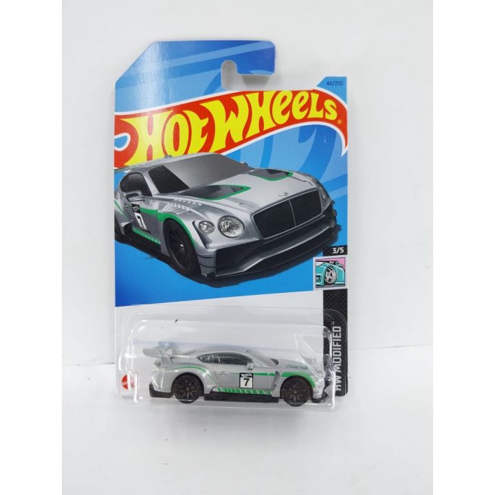 Hot Wheels 2018 Bentley Continental GT3 Abu Hijau Lazada