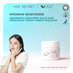 HSK Secret Intensive Moisturizer - Pelembap Wajah Ekstra untuk Kulit Sehat & Skin Barrier Kuat