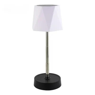 Telescopic Table Lamp Stepless Dimmable Wireless Atmosphere Light USB Rechargeable Cordless Bedside Lamp for Home Office