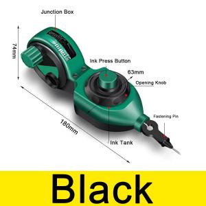 Professional Ink Line Marker Heavy Duty Shockproof Woodworking Tool Precision Reel Leveling Hand