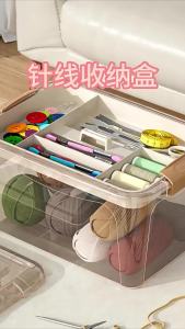 Hand Sewing Needles Portable Transparent Home Use Multi Purpose Large Size home sewing clothing repairs crafts and organised tool storage Home Repair and Craft Tool Compact Organised Storage