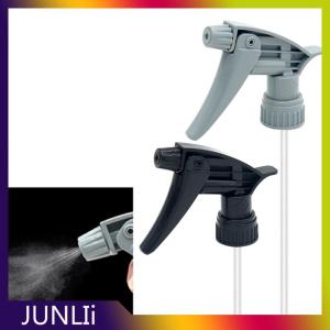 JUNLIi หัวพ่นสเปรย์แบบทริกเกอร์ปรับได้ทนทานต่อความเป็นกรดและด่างสำหรับทำความสะอาดรถในบ้านสวน