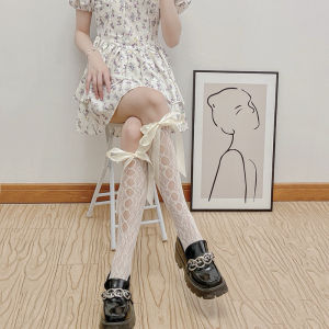 Feelme KK-352 Kaos Kaki Lolita Wedding Bunga Pita Ribbon Flower Harajuku cosplay Y2K Anime