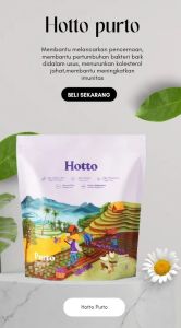 Hotto Purto 1 POUCH 16 SACHET MINUMAN MULTIGRAIN HOTO PURTO