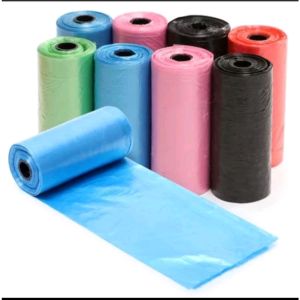 isi 15 per roll poop bag organik kantong sampah terurai kantong taik anjing kucing pet waste bag MLH K21