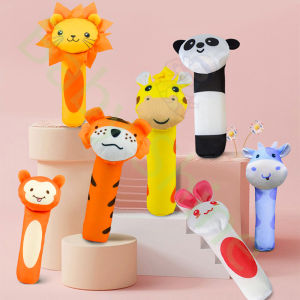 BabyShine Mainan Tangan Bayi Bunyi Baby Hand Rattle Toy Stick Mainan Edukasi
