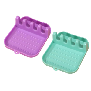 Pot Lid Rack Pot Lid Spoon And Chopsticks Rest Holder Space Saving Countertop Kitchen Utensil Holder Easy to Clean