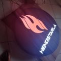 Neon Box Bulat Dua Sisi Akrilik 50 cm. 