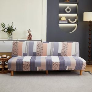 [COD/Bayar Di tempat]Sarung Penutup Sofa Bed Shabby Floral/Elastic Vintage Sofa Bed Set Cover/Sarung Sofa Bed