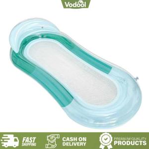 [Vodool Sport Center] PVC Inflatable Water Float Bed Leak Proof Folding Water Float Chair Wear Resist Foldable Floating Row Swimming Pool Accessories
