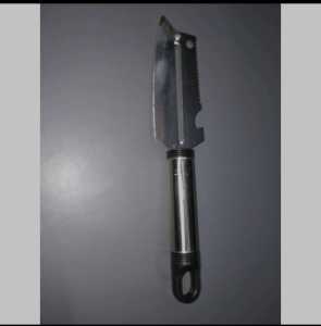 PISAU Pengupas STAINLESS potong Kulit Kentang Buah TAJAM Kupas peeler ONCEK TELO KULIT BUAH TAJAM