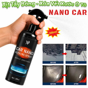 Dung Dịch Xịt Đánh Bóng Xe Ô Tô NANO CAR X9 300ml – Vệ Sinh Xe Chống Bám Bụi Mờ Vết Xước