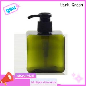 gou Empty Plastic Pump Bottles Dispenser 250ml Refillable Liquid Shampoo Bottles