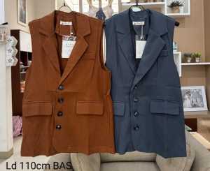 BLAZER KUTUNG POLOS IMPORT BAS