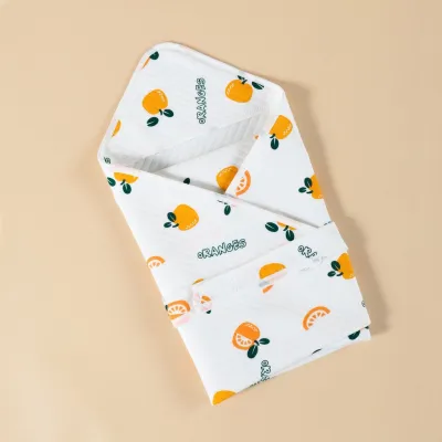 Soft and Comfortable Newborn Baby Swaddle Wrap - Lightweight Cotton Blanket with Adorable Designs