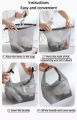 SG RumahHome® Nylon Drawstring Bag Waterproof Swim Backpack - Wet Dry Separate With Pouch Mesh Gym Beach Bag for Travel & Sport Lightweight. 